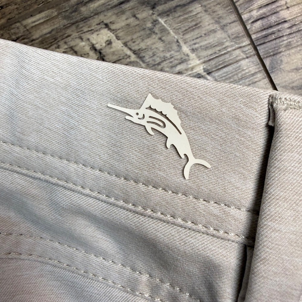 Tommy Bahama Mens On Par 5 Pocket Golf Pants Gray 38x32 ST124462 - Picture 9 of 9